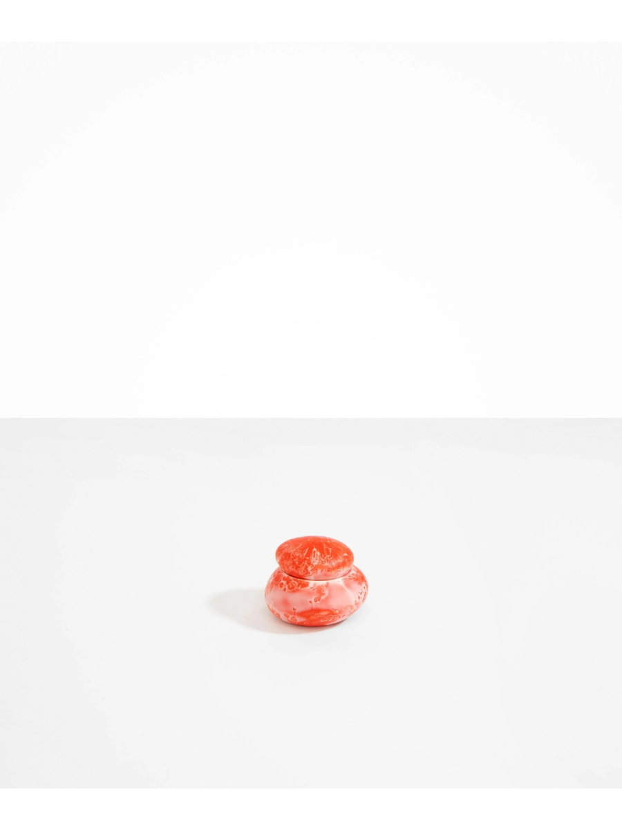 Dinosaur Designs Small Pebble Jar, Strawberry