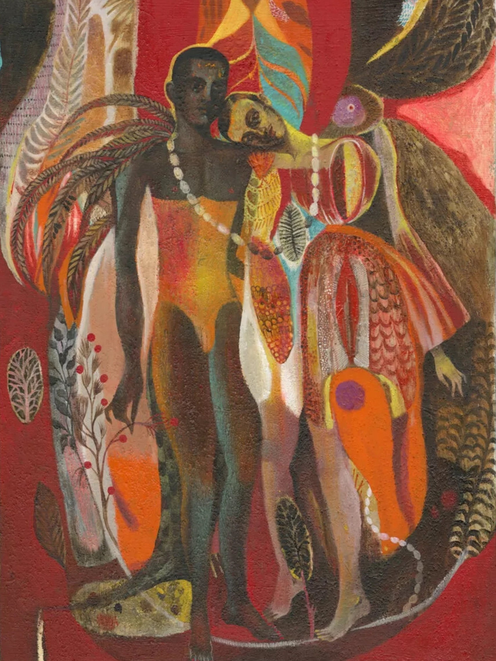 Olaf Hajek, Two Boys Dressed Up, 2023