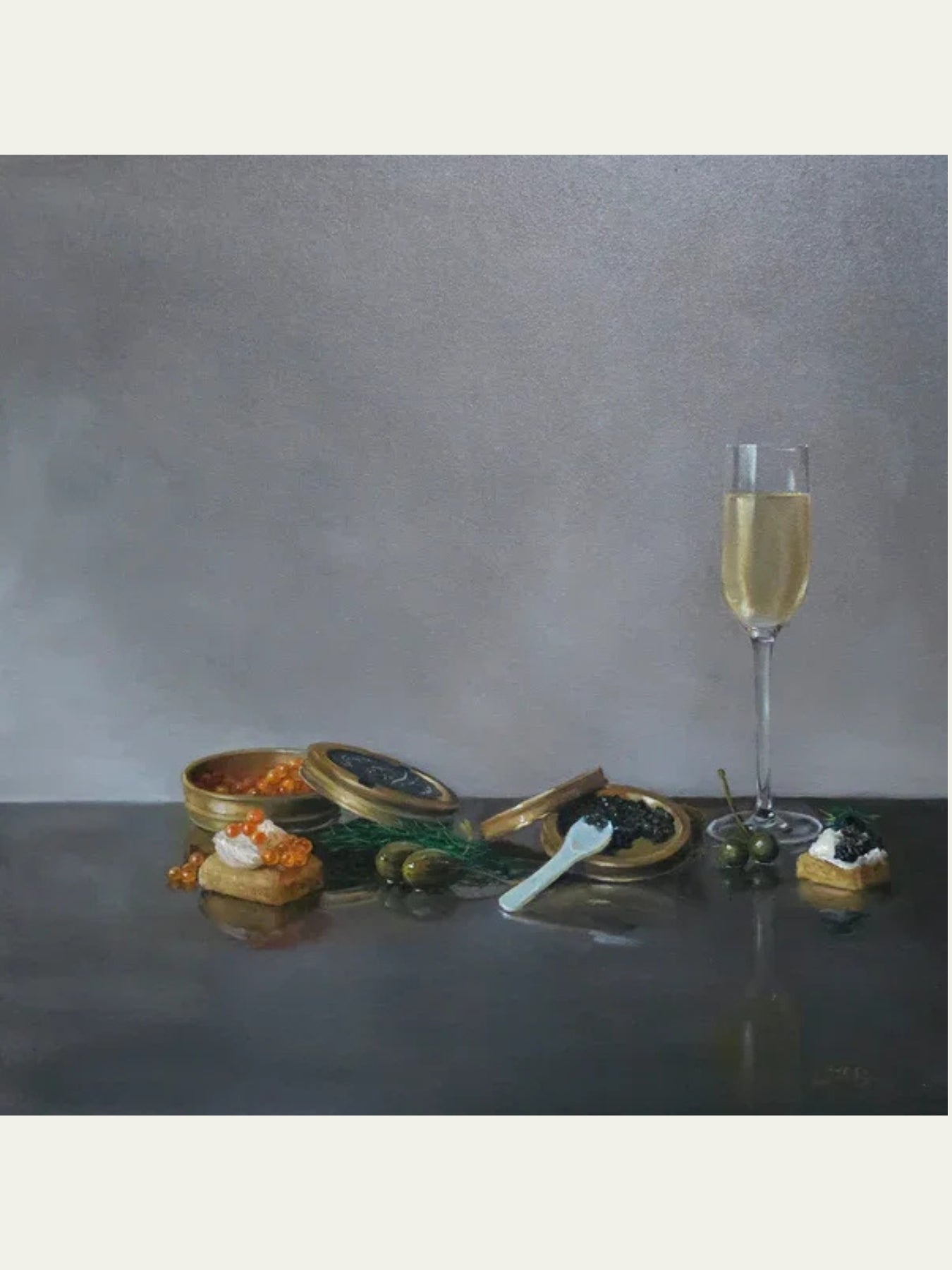 Llael McDonald, Caviar and Champagne