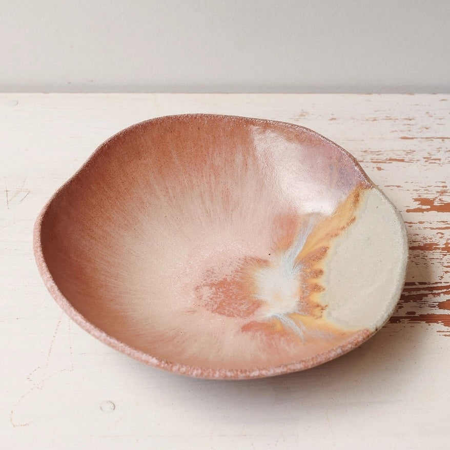 Woodfolk | Organic Ceramic Fruit Bowl | Earth Rose