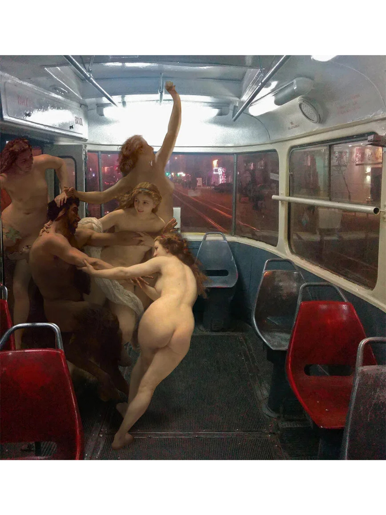 Alexey Kondakov, Nymphs and Satyr, 2014