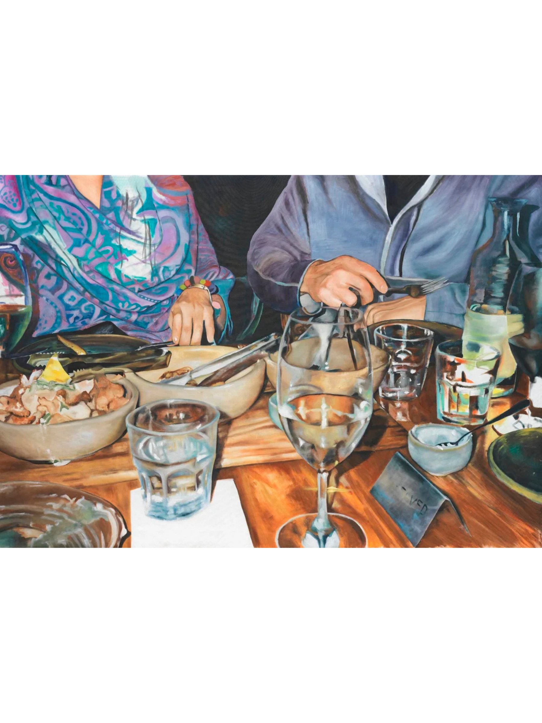 Millie Hopton, Dining