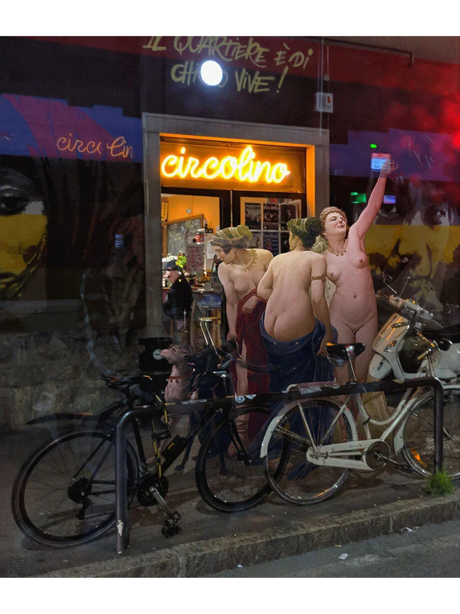 Alexey Kondakov, Night at Bergamo, 2018