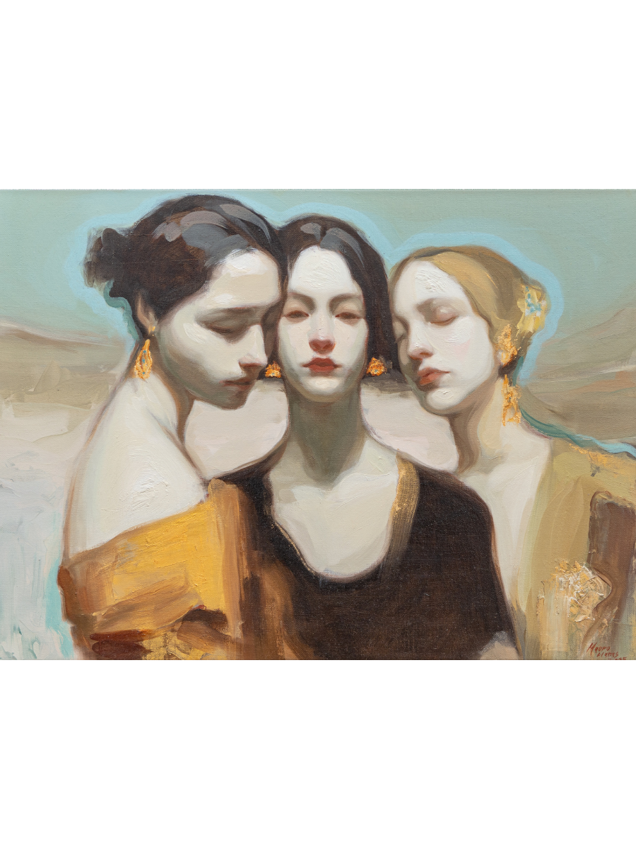 Mauro Llanas, En el jardín silencioso (In the Silent Garden)