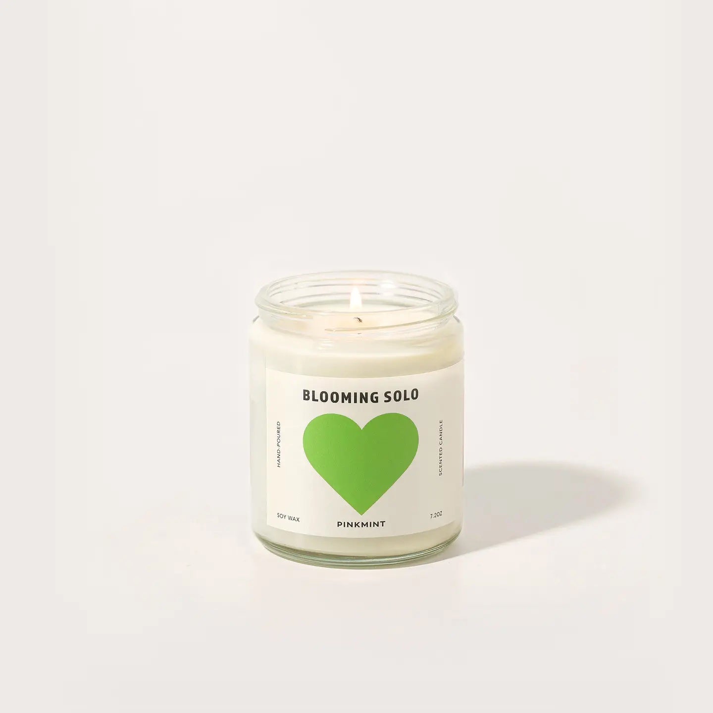 Pinkmint Soy Candle | Blooming Solo