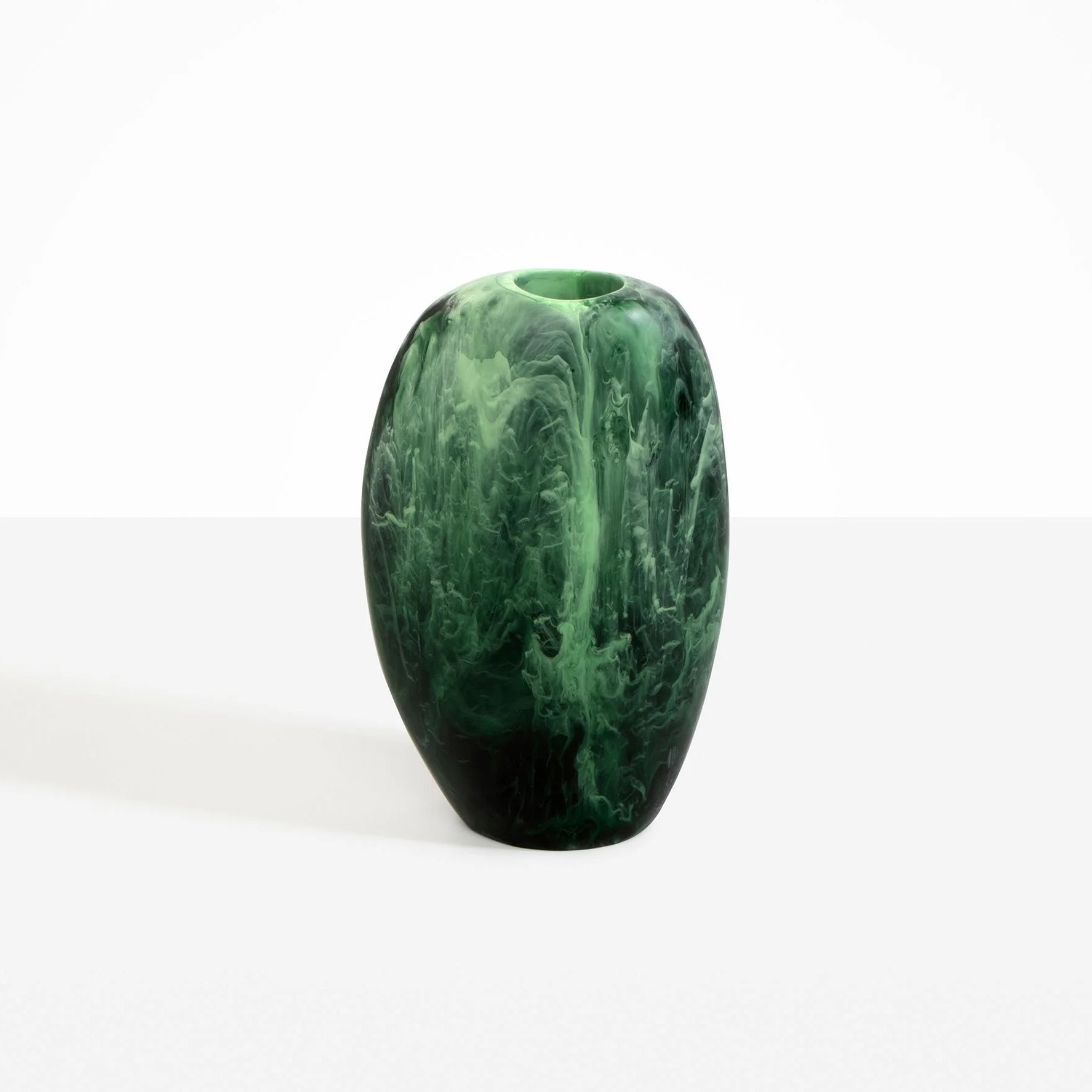 Dinosaur Designs | Bold Skipping Stone Vase | Moss
