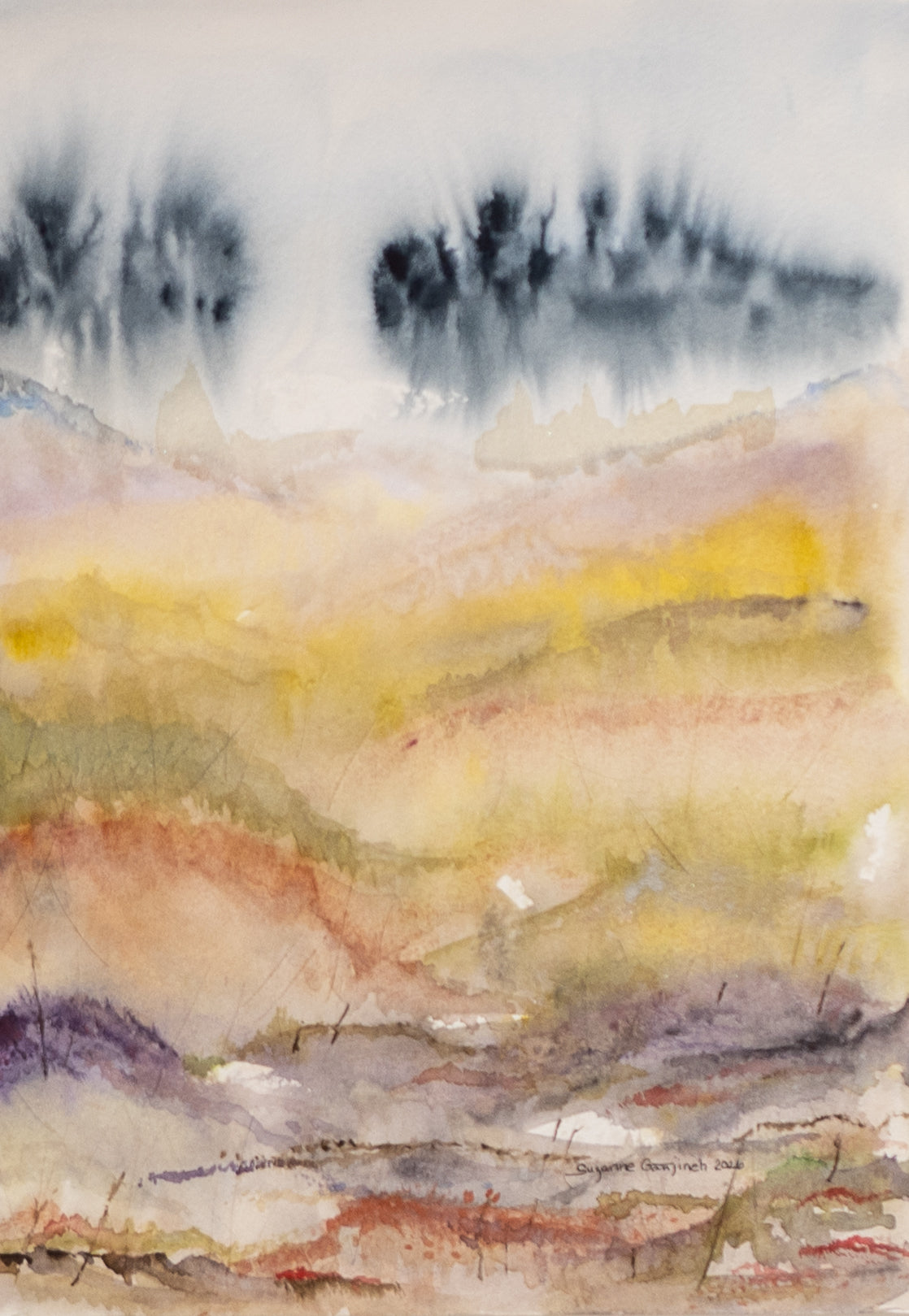 Suzanne Ganjineh, Storm over the Mountains