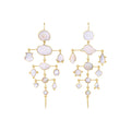 GRAINNE MORTON, MULTILAYERED BALANCE VICTORIAN DROP EARRINGS
