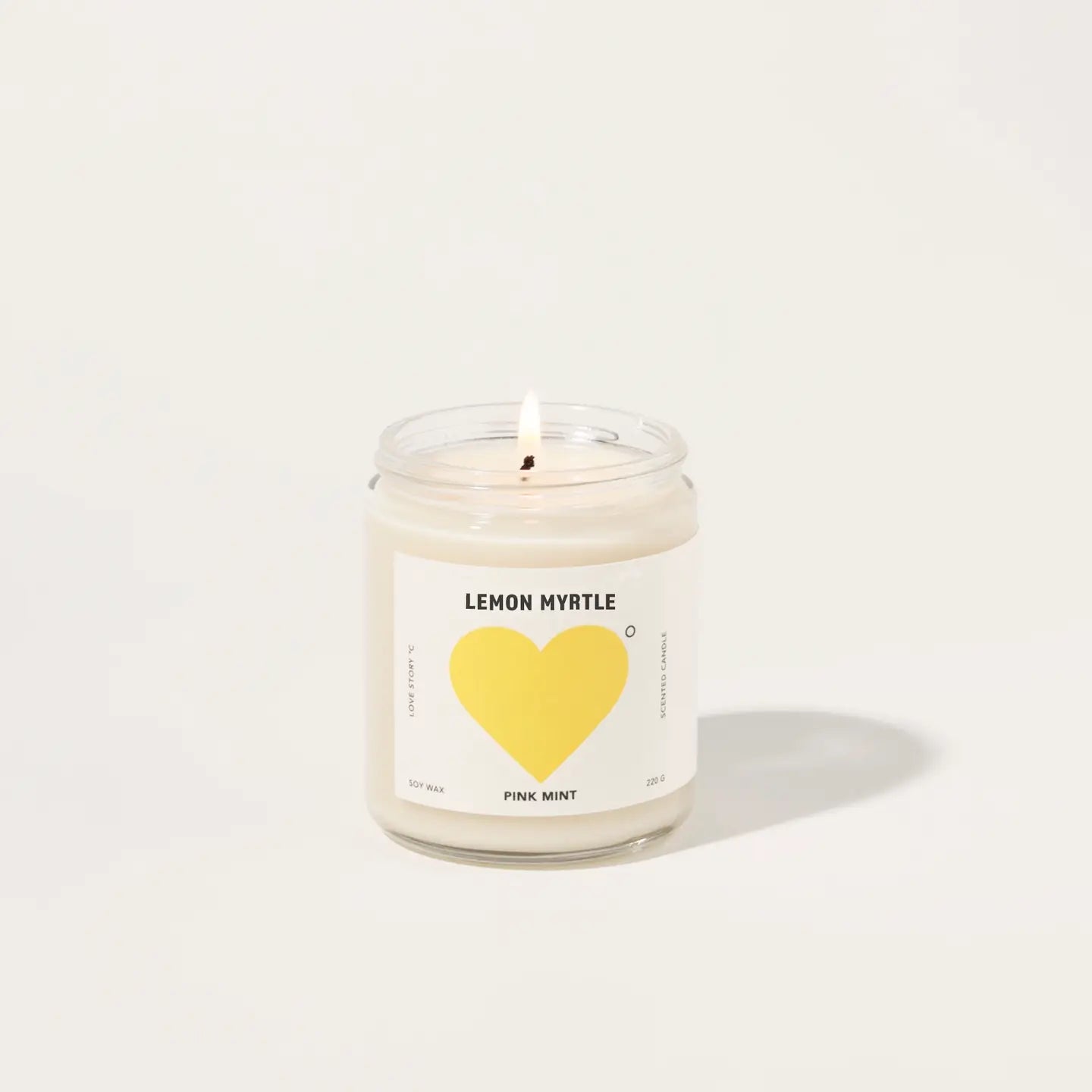 Pinkmint Soy Candle | Lemon Myrtle