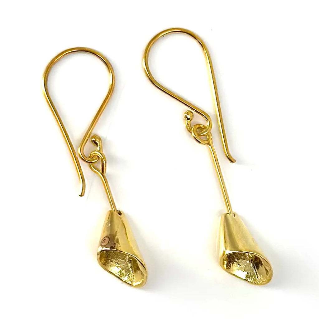 FR Art Jewellery | Liz Earrings | Gold