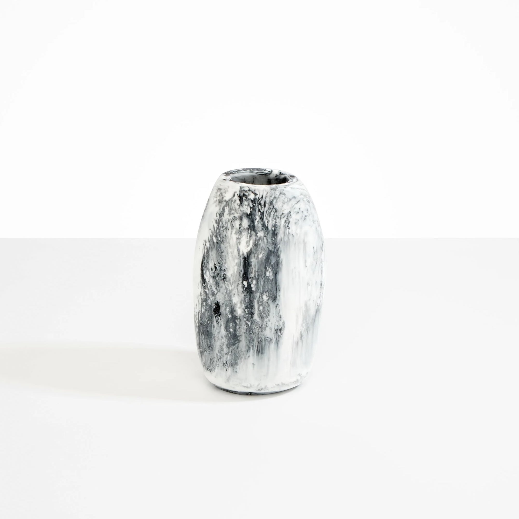 Dinosaur Designs | Medium Pebble Vase | White Marble