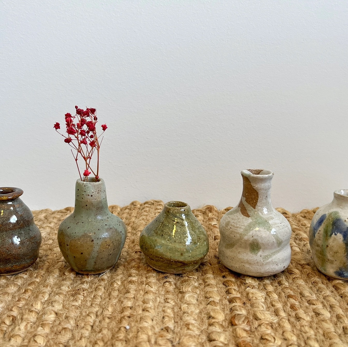 Eli.C Studio | Flat Vase | Mini Bud Vase