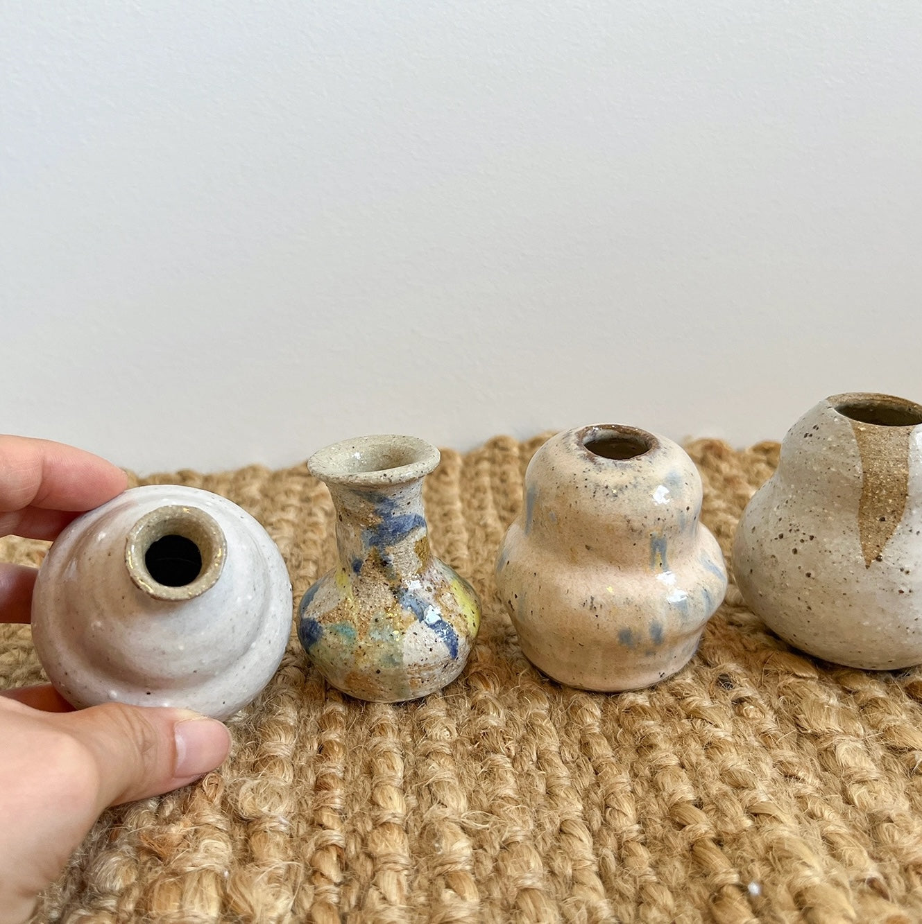 Eli.C Studio | Flat Vase | Mini Bud Vase