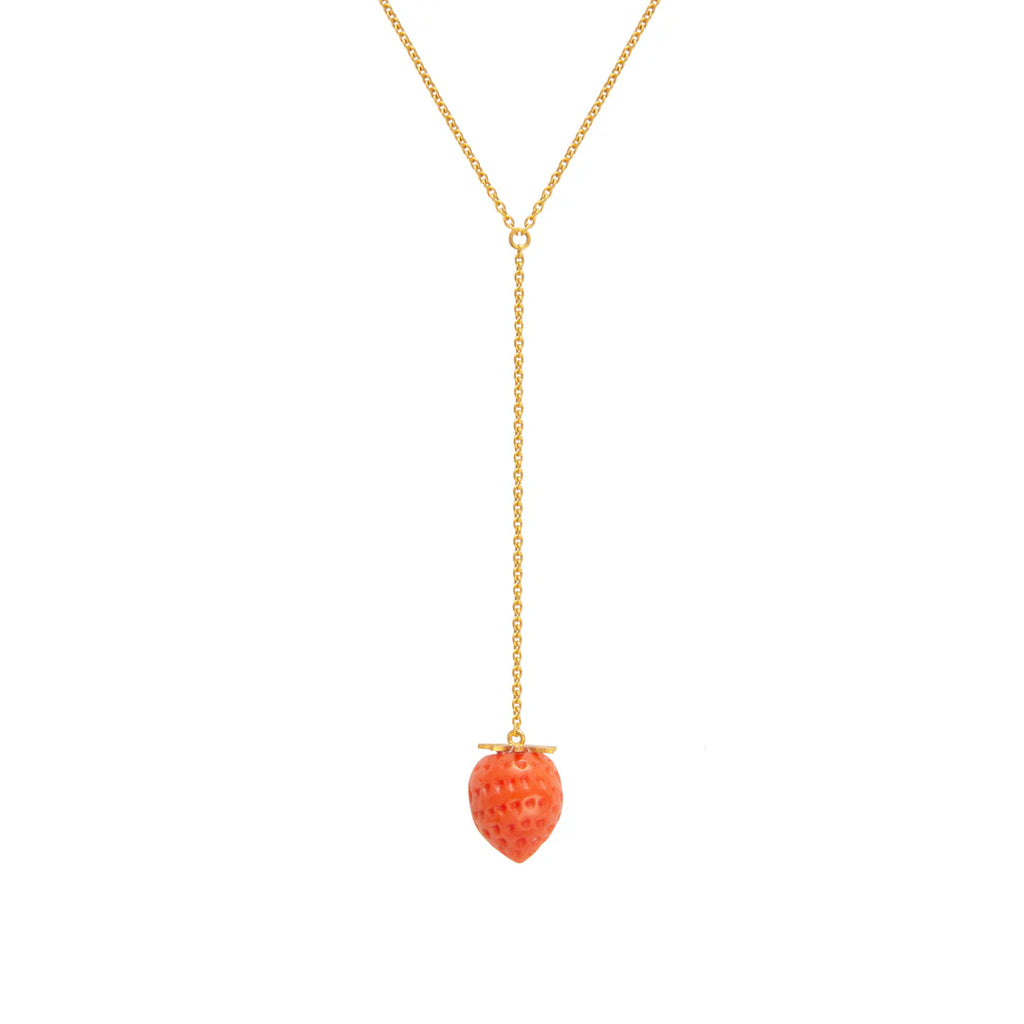 GRAINNE MORTON STRAWBERRY LARIAT