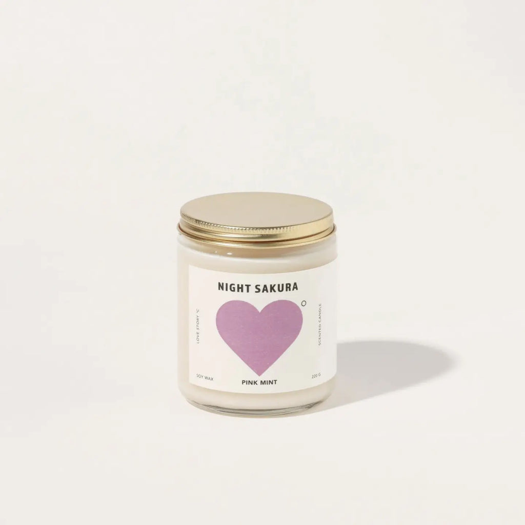 Pinkmint Soy Candle | Night Sakura