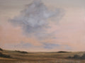 Paysage de campagne à l'aube