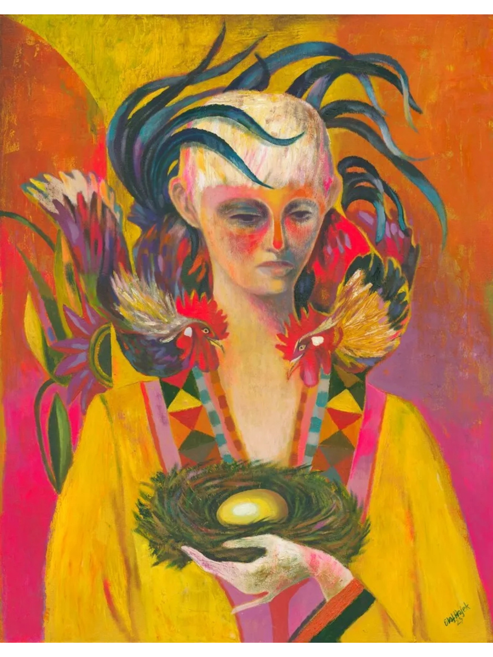 Olaf Hajek, The Golden Egg, 2023