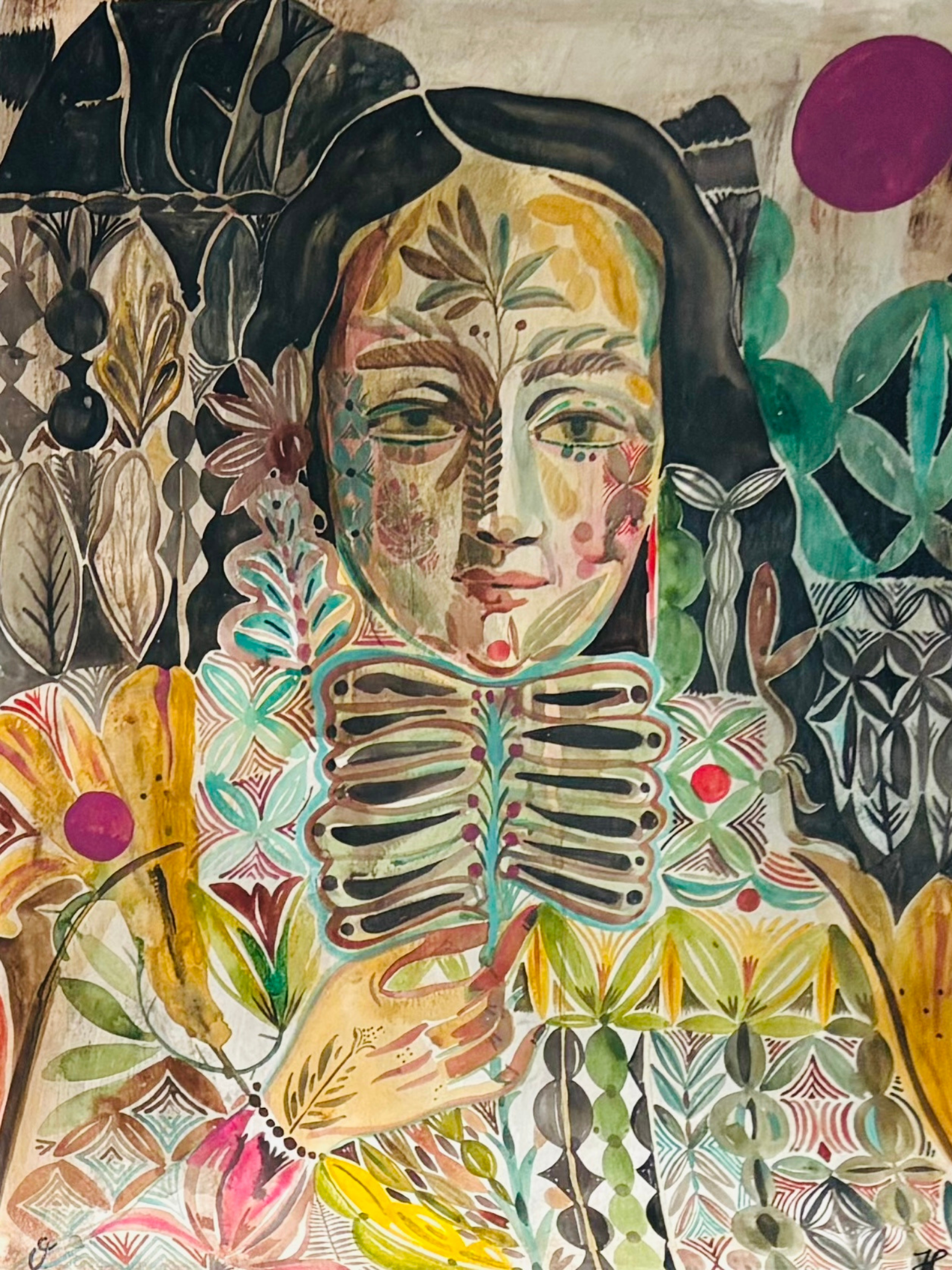 Olaf Hajek, Pattern of My Soul, 2025