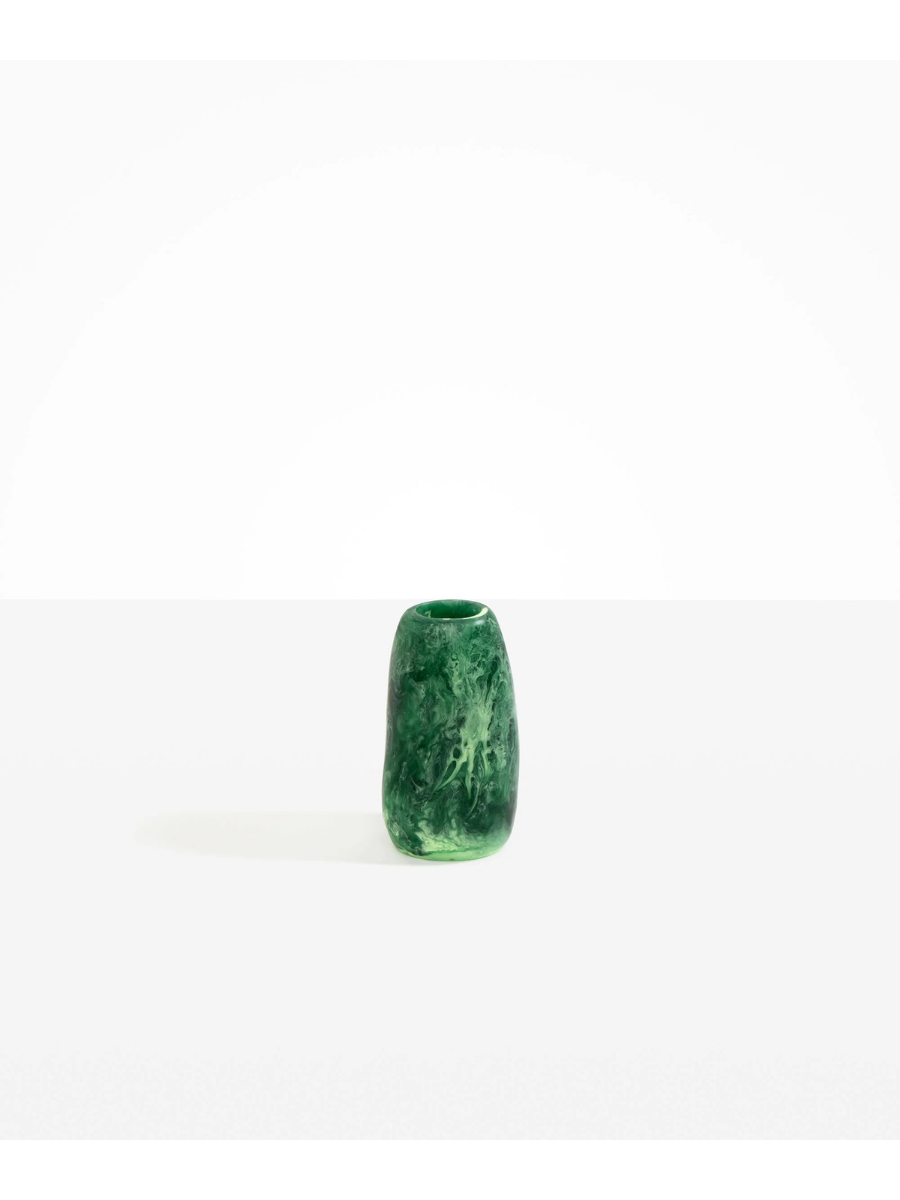 Dinosuar Designs Small Pebble Vase, Moss