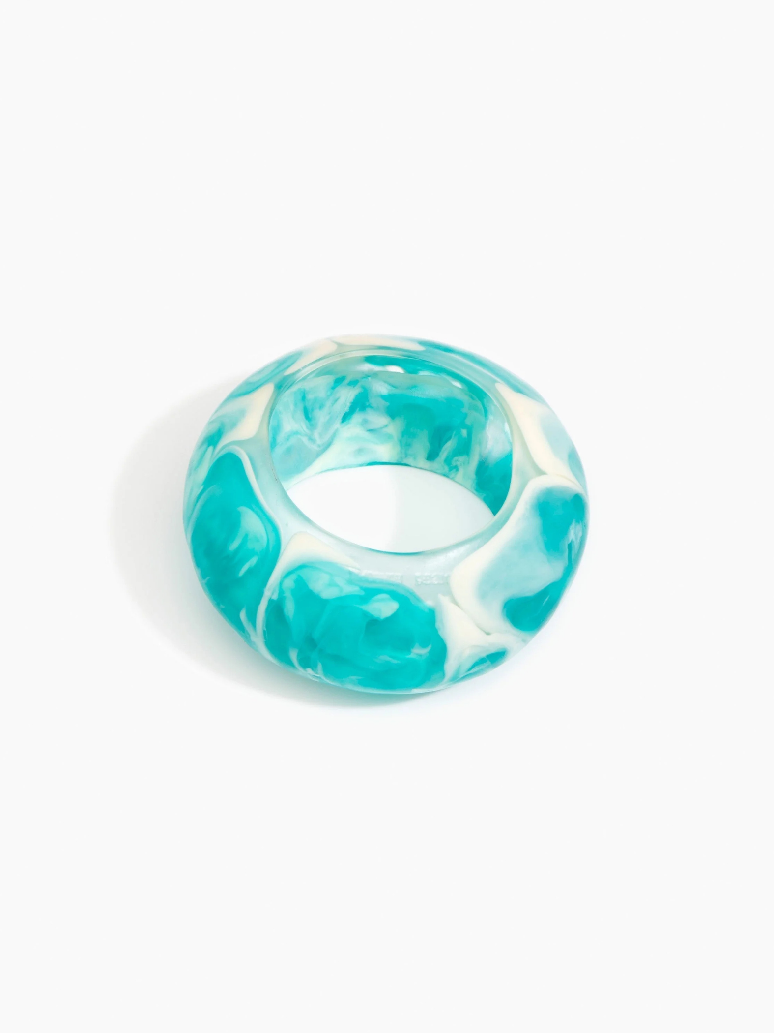 Dinosaur Designs | Boulder Bangle | Lagoon | Regular