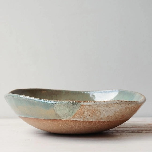 Woodfolk | Organic Ceramic Fruit Bowl | Eucalyptus